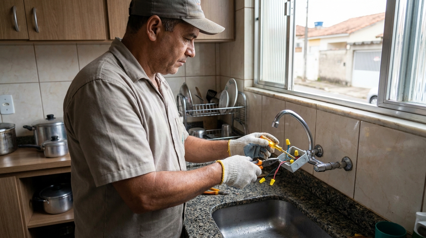Adequação de Ponto Elétrico em Viamão‑RS