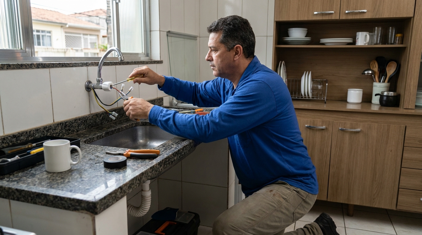 Reparo em Torneira Elétrica em Viamão‑RS